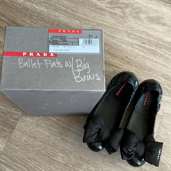 Prada Ballet Flats Bow 🎀 - Picture 7 of 7